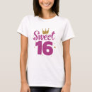 Search for funny sweet 16 tshirts Cute