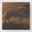 Search for beautiful horse clocks Equine