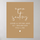 Search for no assigned seats wedding signs No seating plan