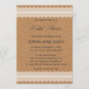 Search for cork invitations Lace