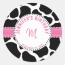 Search for monogram birthday stickers Girl