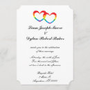 Search for double heart wedding invitations Hearts