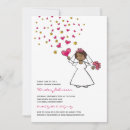 Search for cartoon bridal shower invitations For her