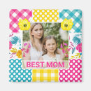 Search for check gingham pattern magnets For her