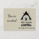 Search for funny camping invitations Humour