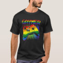 Search for rainbow gamer tshirts Lesbian