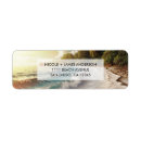 Search for sunset beach return address labels Tropical