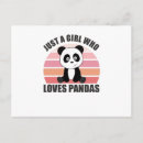 Search for panda lovers postcards Hearts