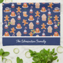 Search for christmas towels Gingerbread man