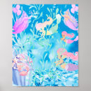 Search for mermaid on rock art Water