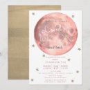 Search for pink moon baby shower invitations Space