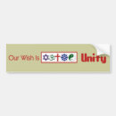 Search for unity bumper stickers Hope