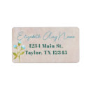 Search for teen girl return address labels Flowers