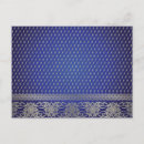 Search for damask pattern horizontal postcards Elegant