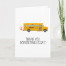 Search for bus driver cards Teacher appreciation