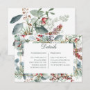 Search for christmas wedding enclosure cards Elegant