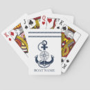 Search for blue anchor playing cards Summer