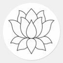 Search for white lotus flower stickers Yoga