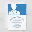 Search for physician assistant graduation invitations Stethoscope