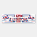 Search for london flag bumper stickers England