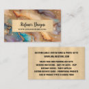 Search for online business cards Elegant online store promo