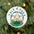 Search for wiccan christmas tree decorations Winter