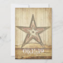 Search for western star wedding invitations Barn wood