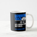 Search for badminton racket mugs Shuttle