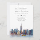 Search for new york wedding invitations Watercolor