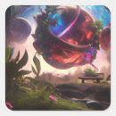 Search for futuristic stickers Space