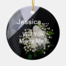 Search for surprise christmas tree decorations Will you marry me