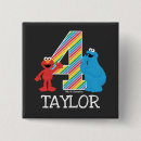 Search for sesame street badges Elmo chalkboard rainbow design