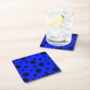 Search for blue polka dot pattern barware Circle