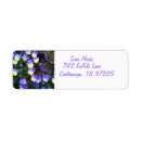 Search for pansies return address labels Yellow