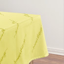 Search for elegant tablecloths Yellow