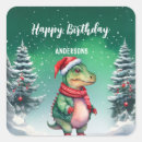 Search for cute christmas dinosaur stickers Xmas