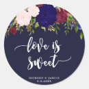 Search for modern love is sweet stickers Typography