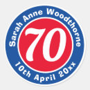 Search for age 70 stickers 70 years old