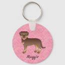 Search for rottweiler heart key rings Rottie