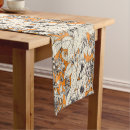 Search for orange and white table runners Vintage