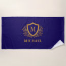 Search for gold beach towels Monogrammed