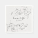 Search for magnolia napkins White flowers