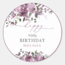Search for 100th birthday stickers Purple