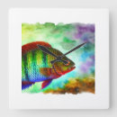 Search for aquarium clocks Watercolor