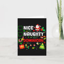 Search for naughty nice cards Shopping