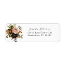 Search for purple and gold return address labels Modern