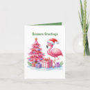 Search for flamingo seasonal cards Pink