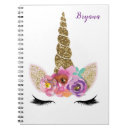 Search for unicorn glitter notebooks Modern
