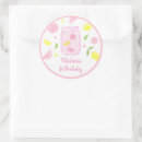 Search for lemonade birthday stickers Pink lemonade party