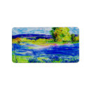 Search for bluebonnet return address labels Blue flowers